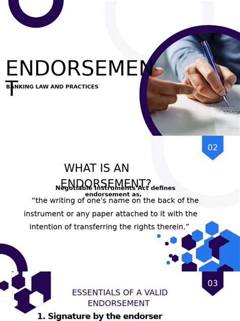 endorsement