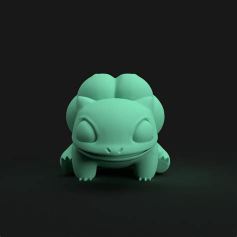 Archivo STL Gratuito Bulbasaur Gratis Design Para Impresora 3D Para