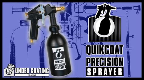 QuikCoat Precision Sprayer Package Undercoating In A Can YouTube