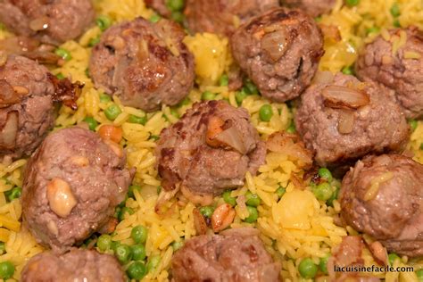 Poêlée de boulettes kefta La Cuisine Facile