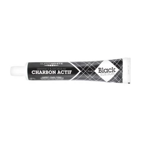 Superwhite Black Edition Dentifrice Blancheur Au Charbon Actif 75 Ml