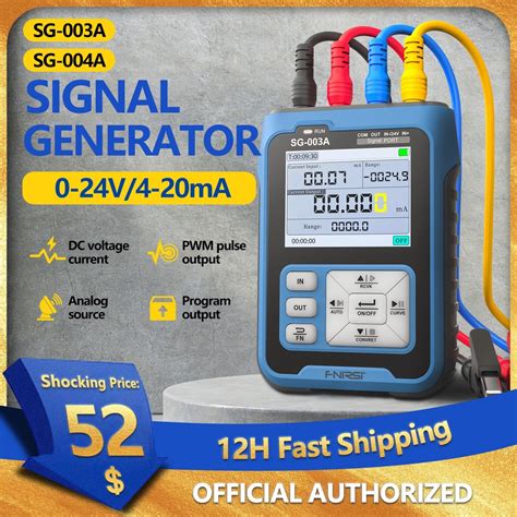 Fnirsi Sg A V Adjustable Current Voltage Simulator Ma