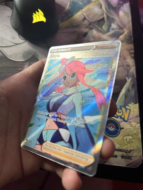 Skyla Ultra Rare Pokemon Tcg Shining Fates Full Art Holo