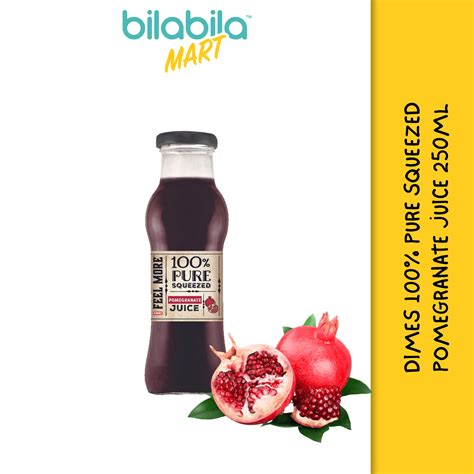 Dimes Feel More 100 Pure Squeezed Fruit Juice Pomegranate Fruit Mix