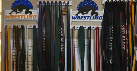 wrestling medal hanger  brooke   stl model