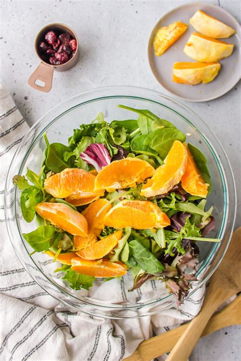 Salad with Citrus Vinaigrette and Sugared Pecans - Recipe Girl