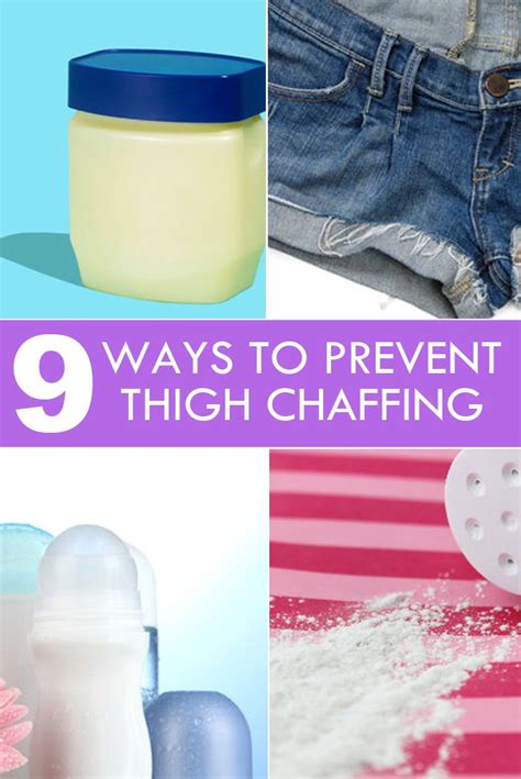 9 Ways To Prevent Thigh Chaffing Thigh Chaffing Thigh Chafing Inner