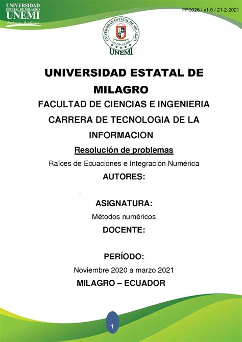 Solution Ra Ces De Ecuaciones E Integraci N Num Rica M Todos Num Ricos