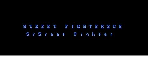 Street Fighter Sr Sf Champion Edition V By Sr Street Fighter