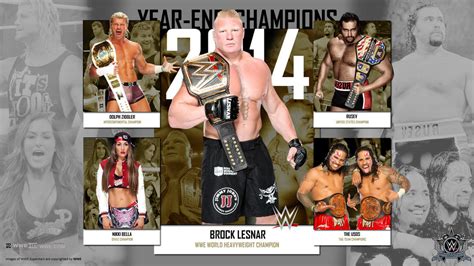 Wwe Year End Champions 2014 By Jahar145 On Deviantart