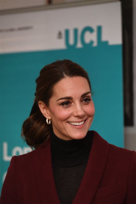 Duchess Of Cambridges Embargoed Appearance In Familiar Burgundy Skirt