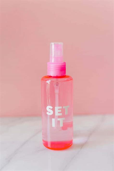 Diy Makeup Setting Spray A Beautiful Mess