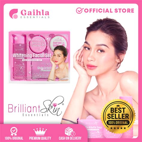 🚩𝐎𝐅𝐅𝐈𝐂𝐈𝐀𝐋 Original Brilliant Skin Whitening Set Zeinab Maintenance Kit