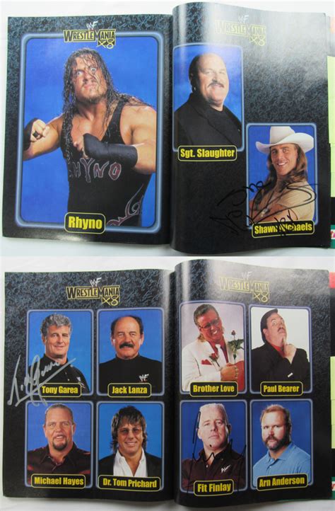 WWE WWF Magazine Signed By 35 With Stone Cold Steve Austin Ric Flair