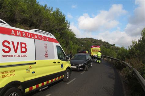 Accidente En La Carretera De Les Planes De X Bia Marina Alta Not Cies