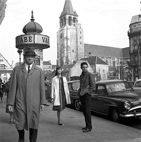 En Dansant La Javanaise Anna Karina And Co Star Michel Subor During