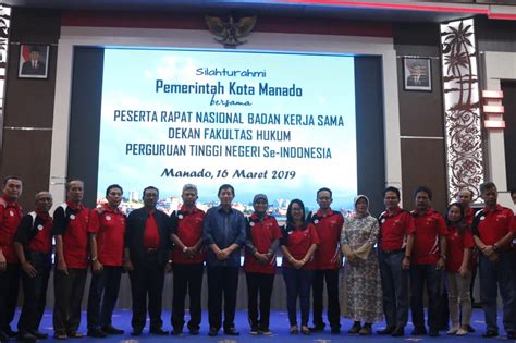 Pemkot Manado Silahturahmi Bersama Peserta Rapat Nasional BKS Dekan