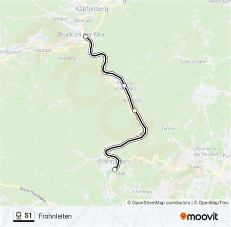 S Route Schedules Stops Maps Frohnleiten Updated