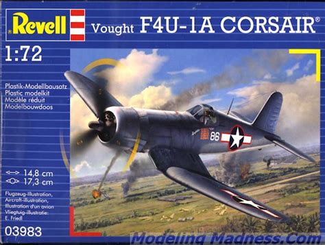 Revell Ag F U A Corsair Previewed By Scott Van Aken