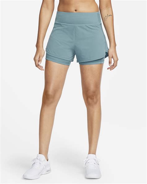 Nike Dri Fit Bliss Women S Mid Rise In Shorts Nike Si