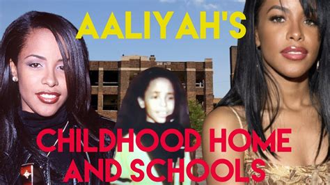 Aaliyahs Childhood Home And Schools In Detroit The Princess Of Randb