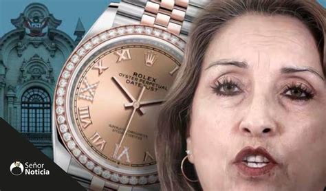 Dina Boluarte Y Su Polémica Del Rolex Ante La Prensa Y La Fiscalía