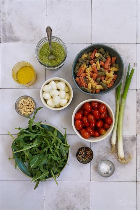 Italienischer Nudelsalat Mit Rucola Pesto Bttr