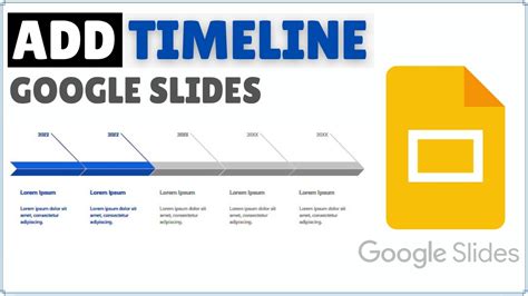 How To Make A Timeline On Google Slides Youtube