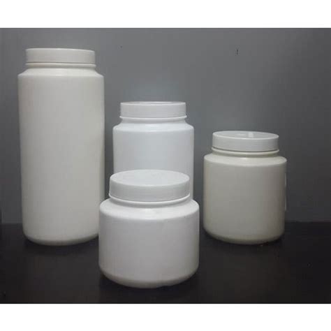 White Round Hdpe Jar Capacity G At Rs Piece In Bharuch Id