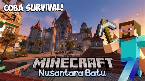 Berkelana Mencoba Survival Di Server Bedrock Bang Windah Minecraft