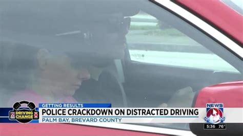 Palm Bay Police Crack Down On Distracted Driving