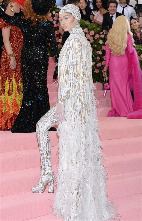 Gigi Hadid Attends The 2019 Met Gala Celebrating Camp Notes On Fashion