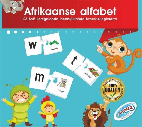 Afrikaanse Alfabet Opvoedkundige Speletjie Educational Toys Online