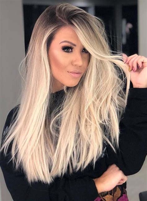 18 Sensational Long Blonde Hairstyles