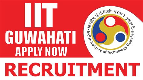 IIT Guwahati Recruitment 2024 Notification Out For JRF GATE Monthly