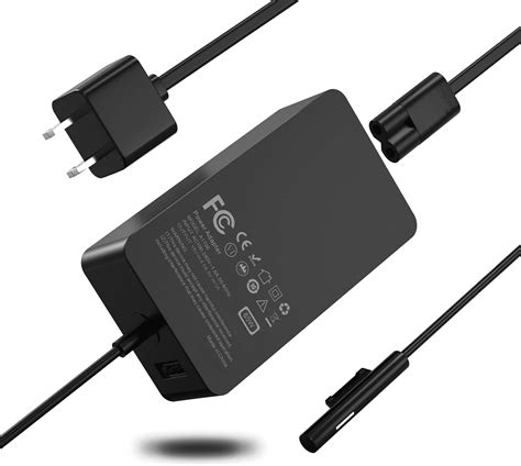 Vuohoeg 65w Microsoft Surface Charger Compatible With Surface Pro 3 9