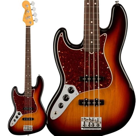 Fender Usa American Professional Ii Jazz Bass Left Hand 3 Color Sunburst Rosewood ｜イケベ楽器店オンラインストア