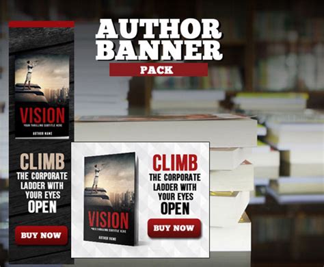 Free Author Banner Ads · Adazing