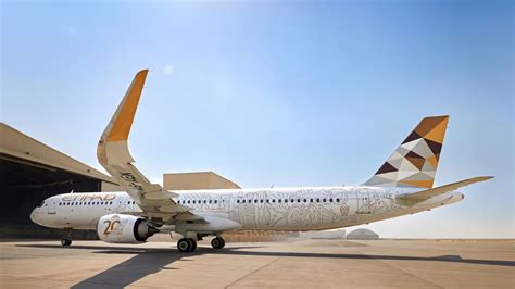 Etihad Airways Celebrates Th Anniversary With New Livery Showcasing