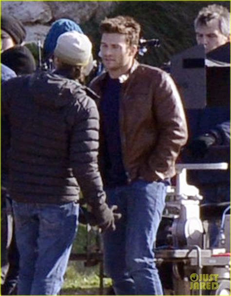 Scott Eastwood Warms Up His Crotch On Overdrive Set Photo 3554125