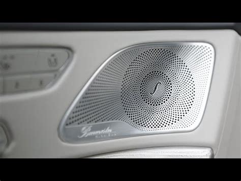 The Burmester sound experience in the new S-Class - Mercedes-Benz ...