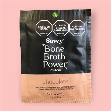 Savvy Proteina Bone Broth Power Chocolate Sachet x 25g - Persano.co