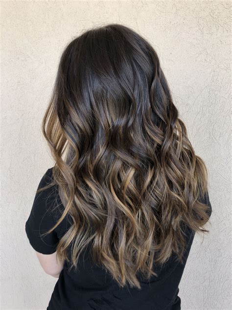 Dimensional Brunette Balayage by @maryxjoy | Long hair color, Balayage ...