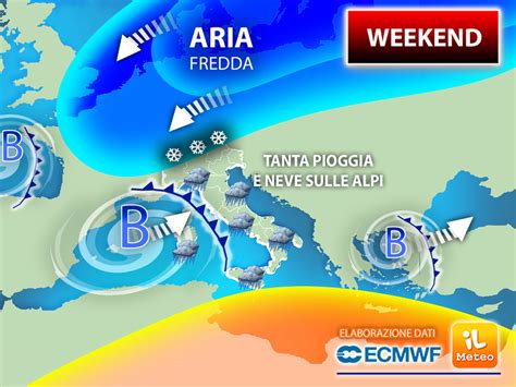 Meteo Weekend Tra Sabato E Domenica Maltempo Da Nord A Sud Pioggia