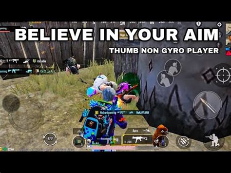 Fearless Finger Non Gyroscope Bgmi Pubg Mobile Montage Youtube