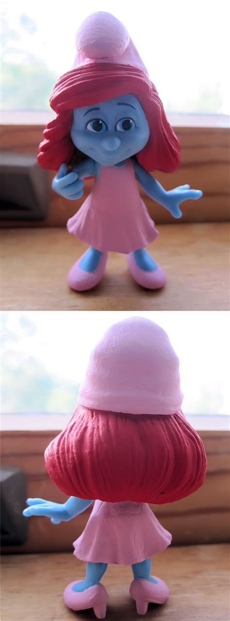 Smurfette Repaint--Sassette by GeminiGirl83 on DeviantArt