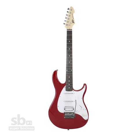 Instrumentos De Cuerdas Guitarra Eléctrica Raptor Plus Roja Ssh