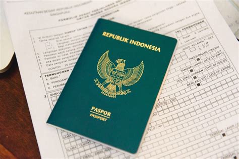 Indonesia Passport Photo Size