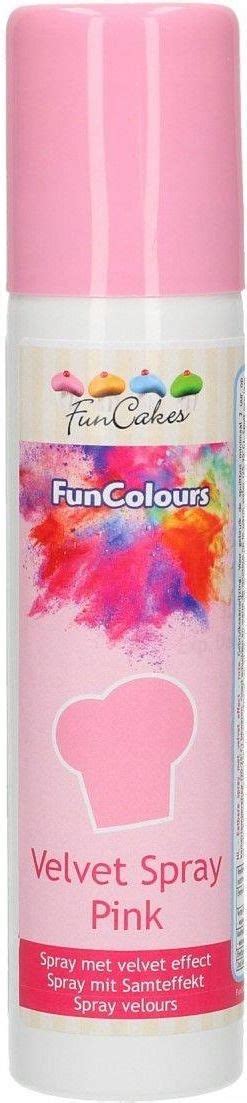 Fun Cakes Zamsz w sprayu FunCakes różowy 100 ml Ceny i opinie