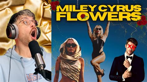 Miley Cyrus Flowers Music Video Reaction Breakdown And Easter Egg